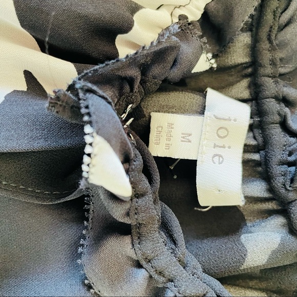 Joie 100% Silk Jerelle Floral Midi Dress size M - Picture 13 of 14